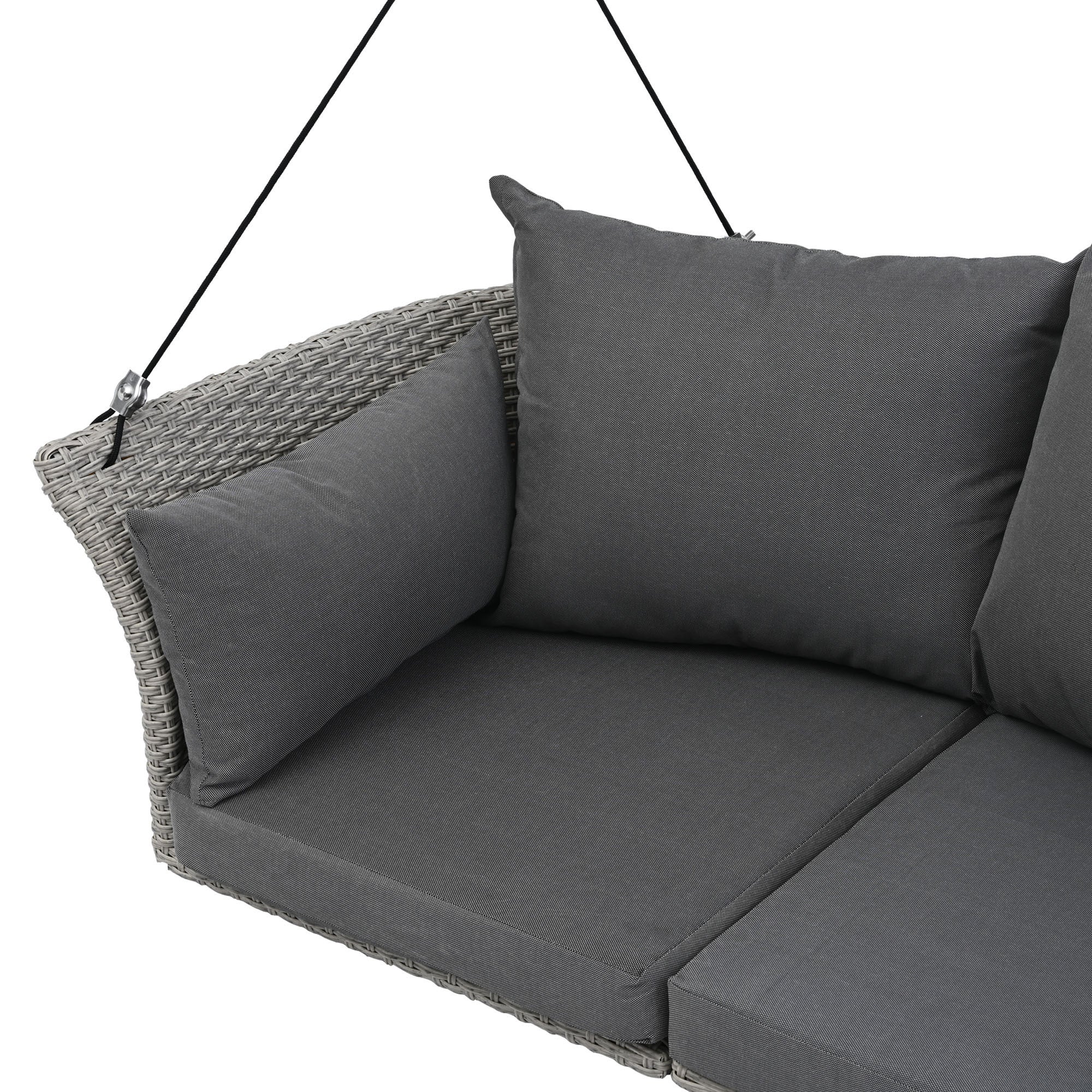 Asiento colgante para 2 personas - Gris