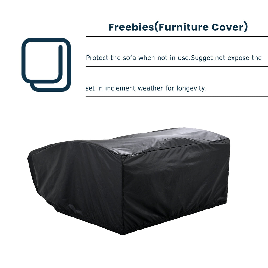 Sofá cama reclinable para 2 personas - Gris