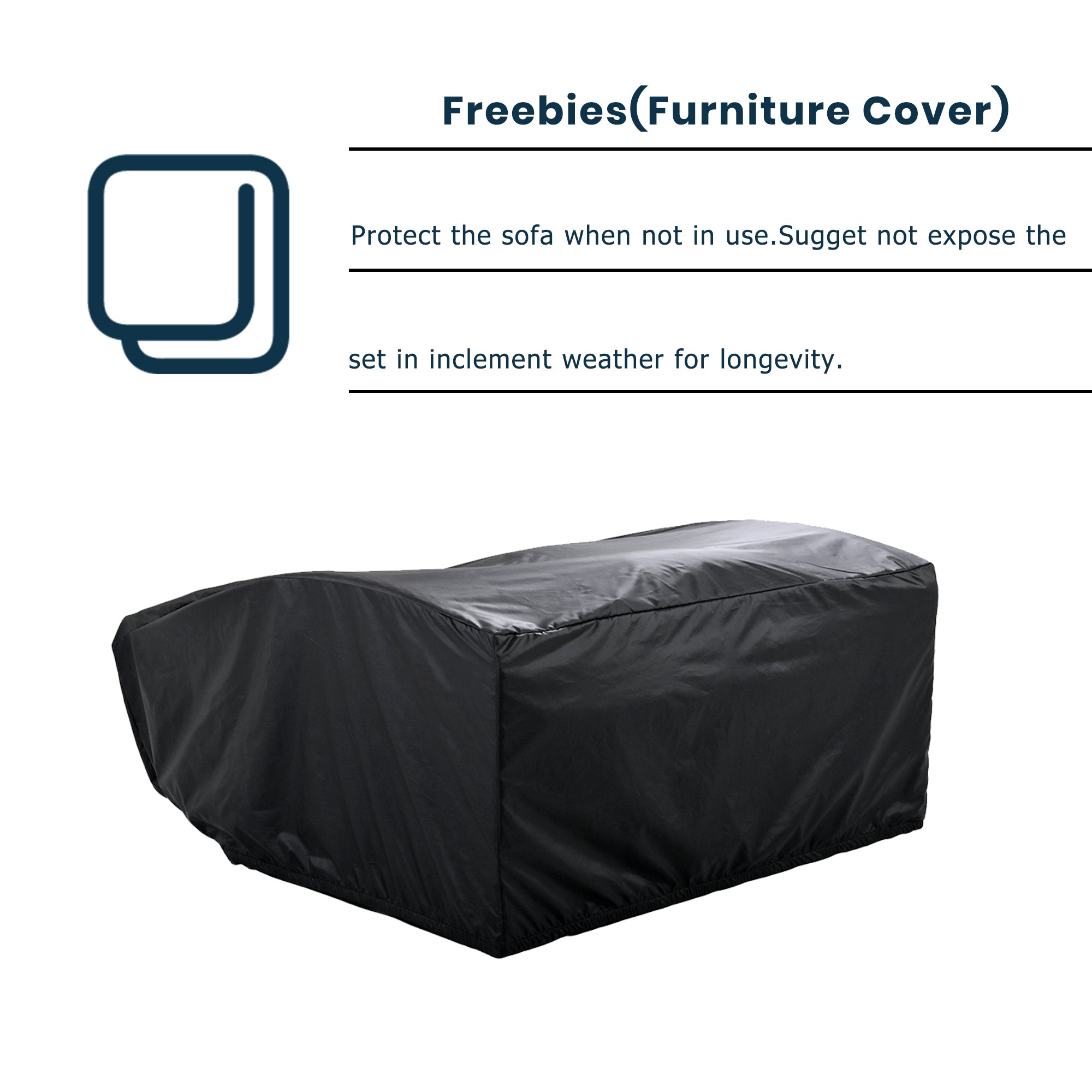 Sofá cama reclinable para 2 personas - Gris