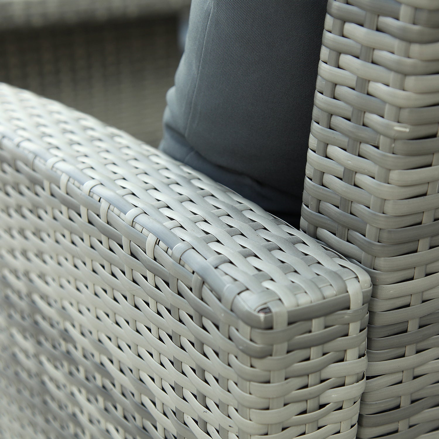 Juego de muebles de patio para exterior - Gris