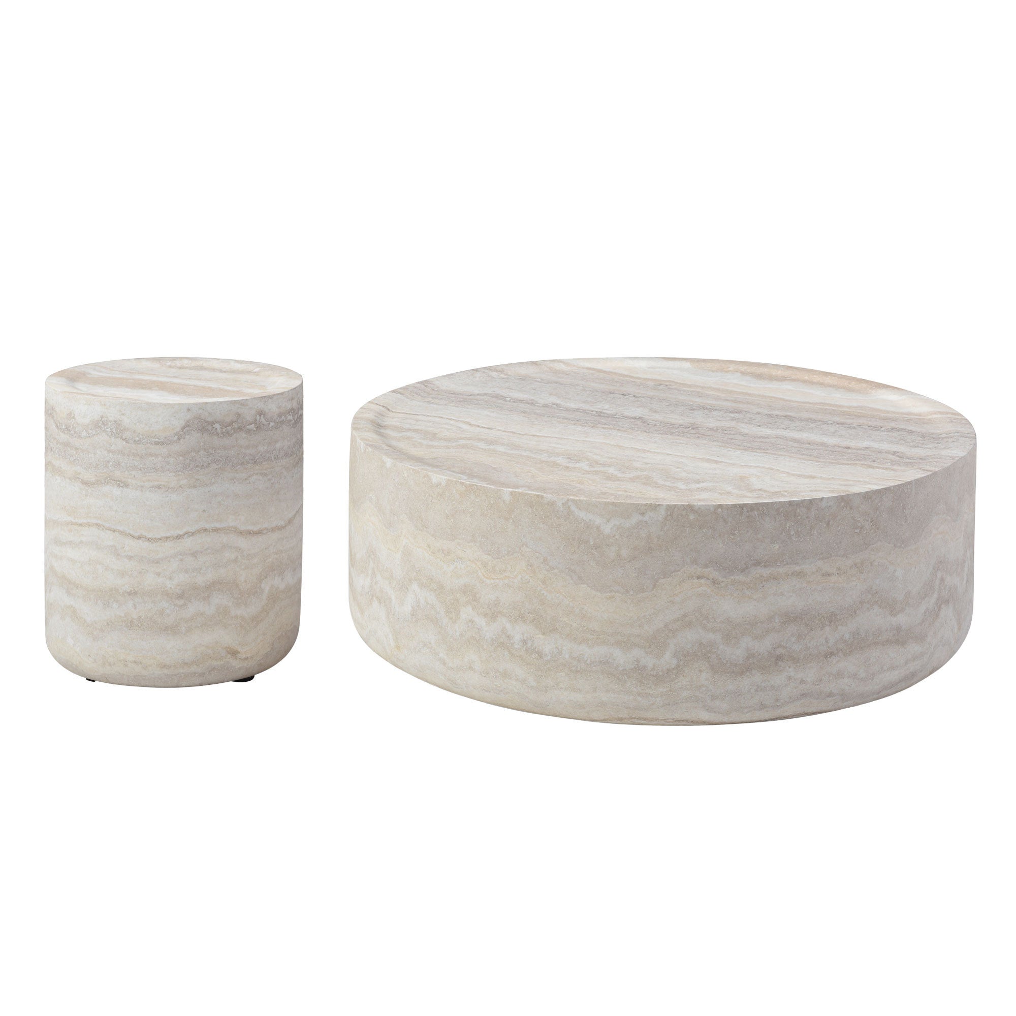 Juego de mesa de centro de 2 piezas