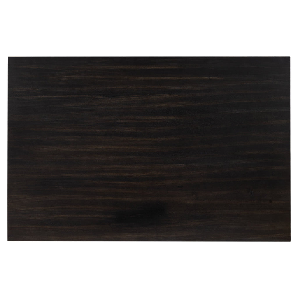 Mesa de comedor rústica de madera - Marrón