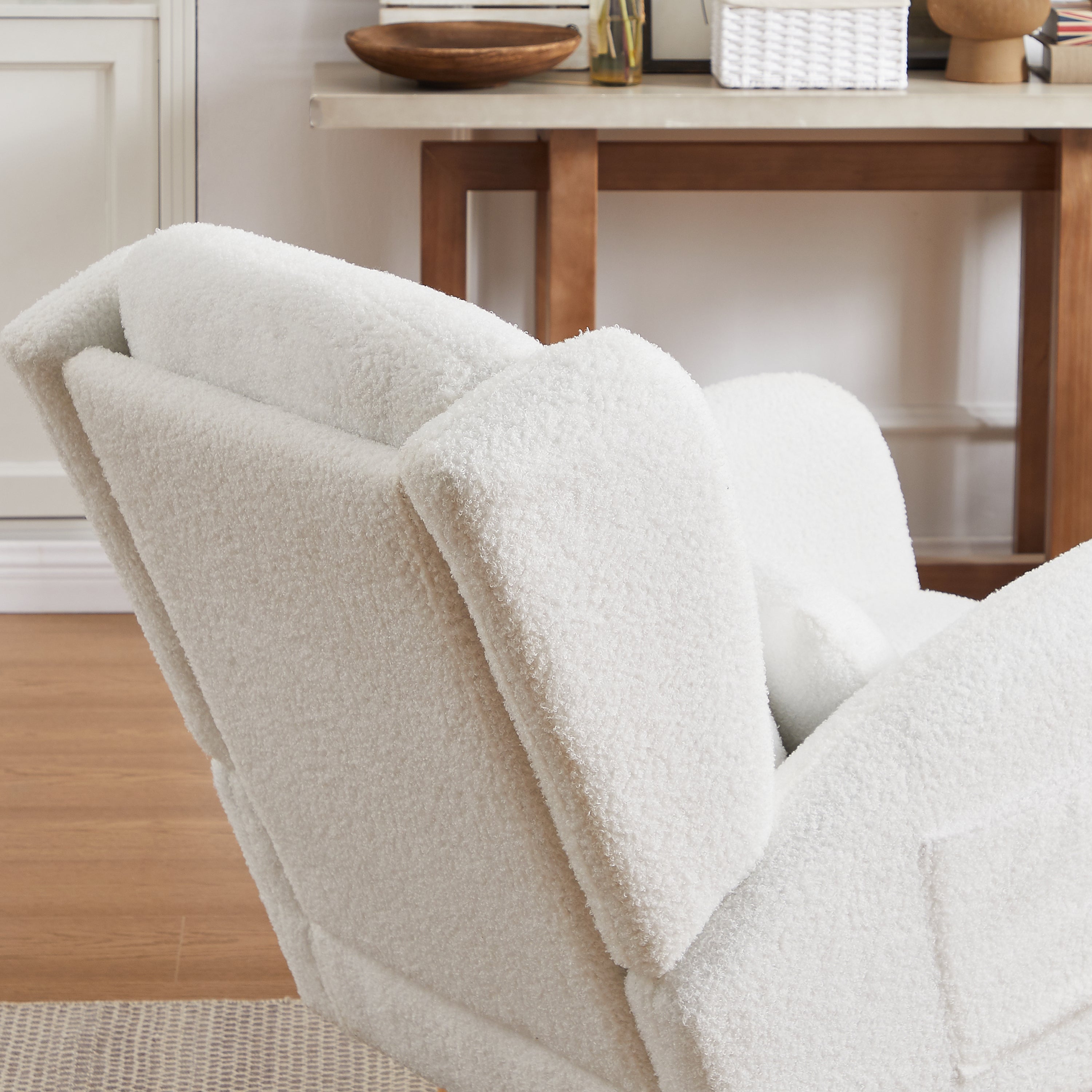 Mecedora moderna para Dormitorio - Blanco