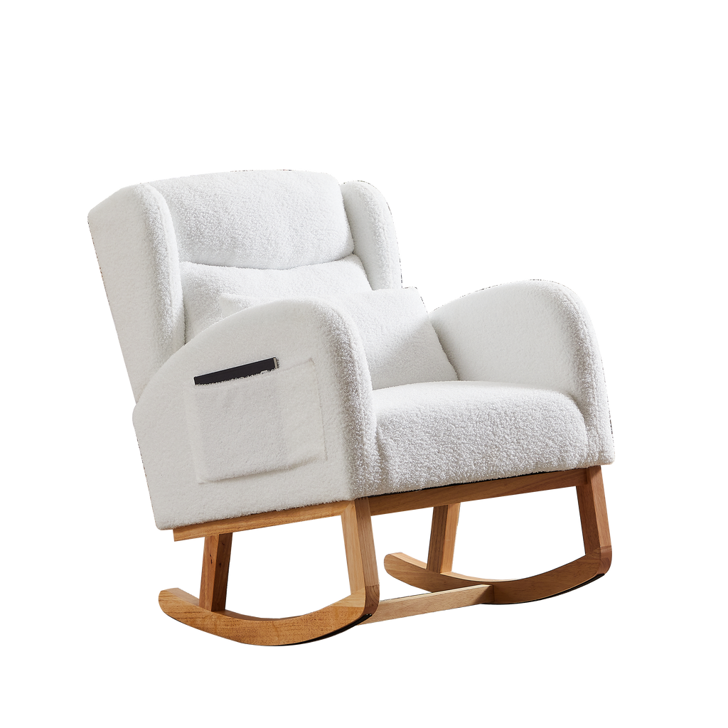 Mecedora moderna para Dormitorio - Blanco