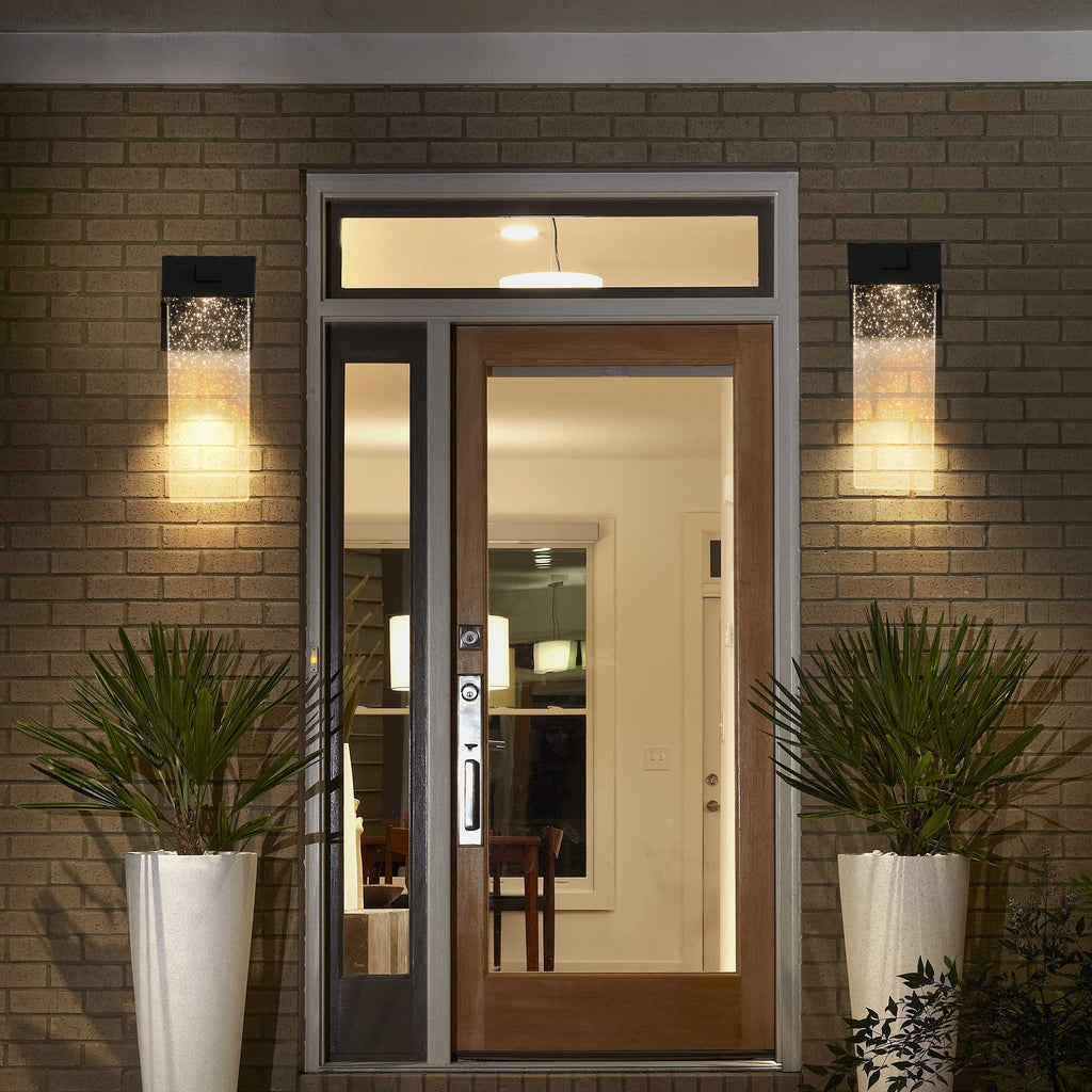 Lámpara LED de cristal para exteriores