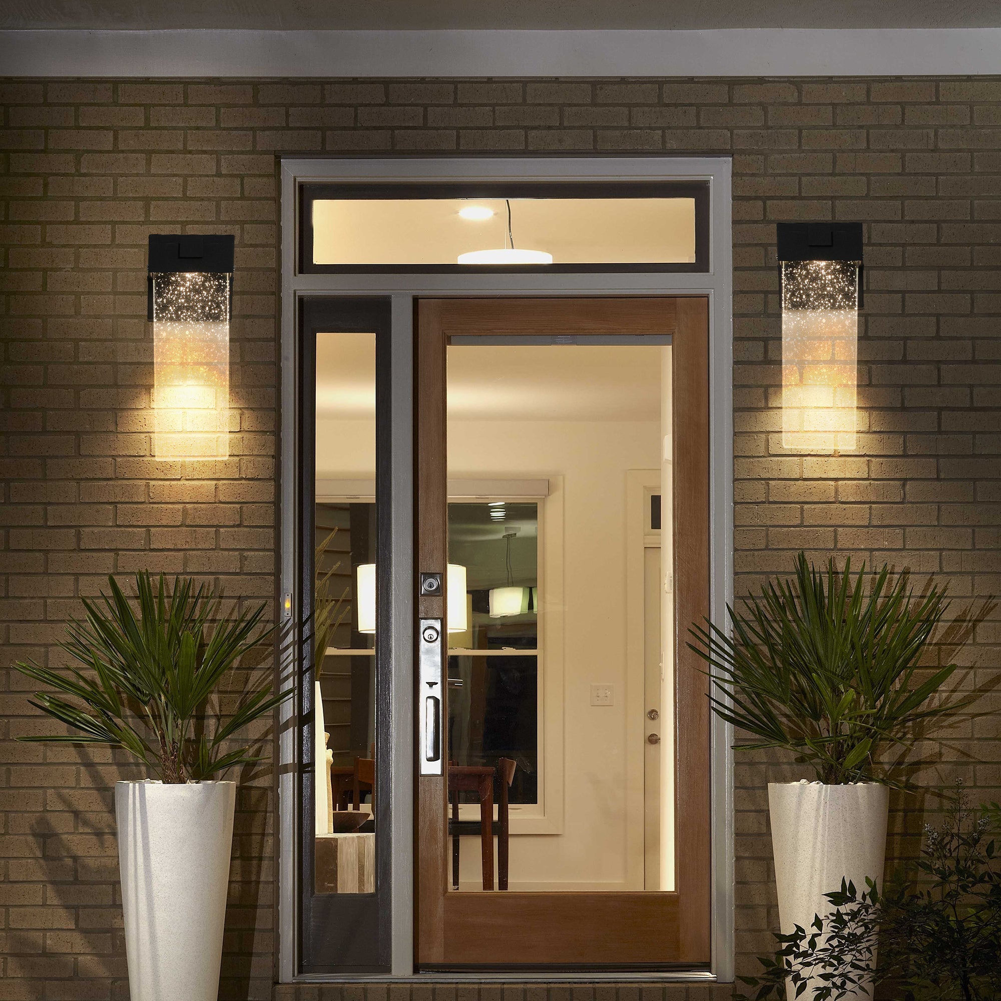 Lámpara LED de cristal para exteriores