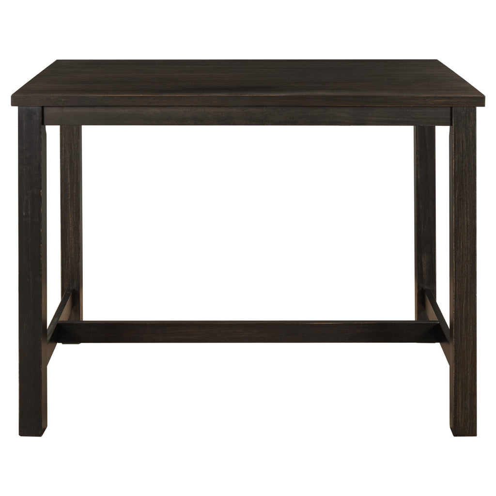 Mesa de comedor rústica de madera - Marrón