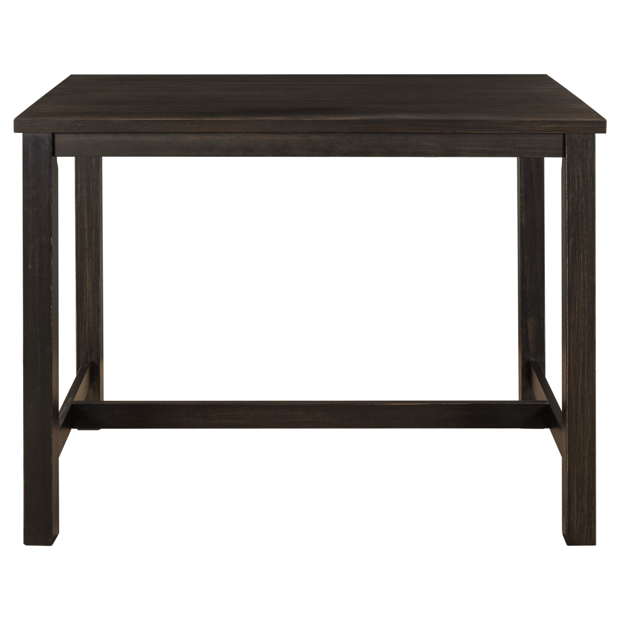 Mesa de comedor rústica de madera - Marrón