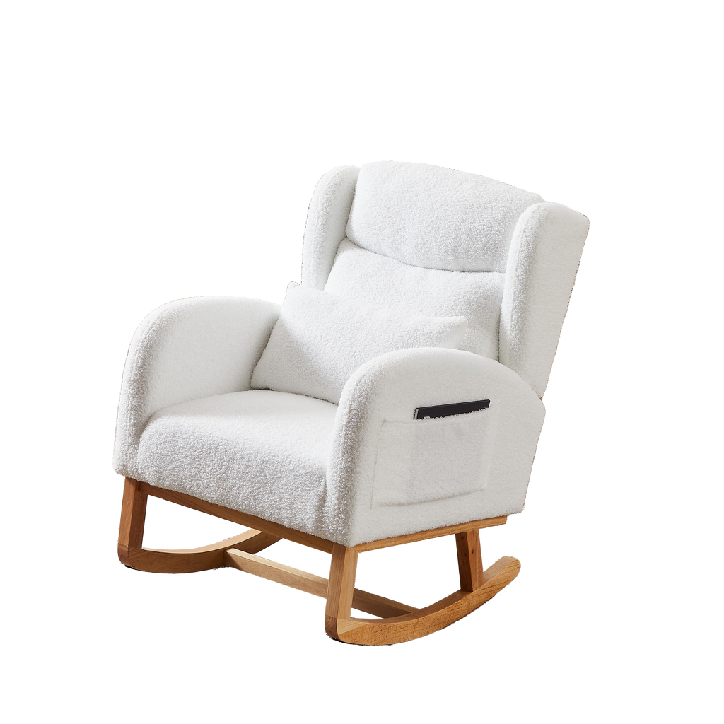 Mecedora moderna para Dormitorio - Blanco