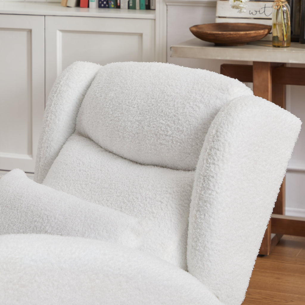 Mecedora moderna para Dormitorio - Blanco