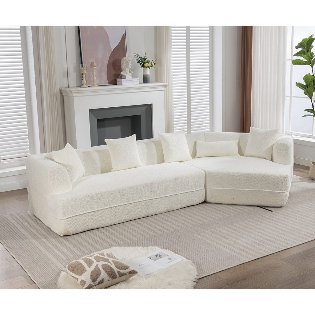 Sofá moderno de estilo minimalista para sala