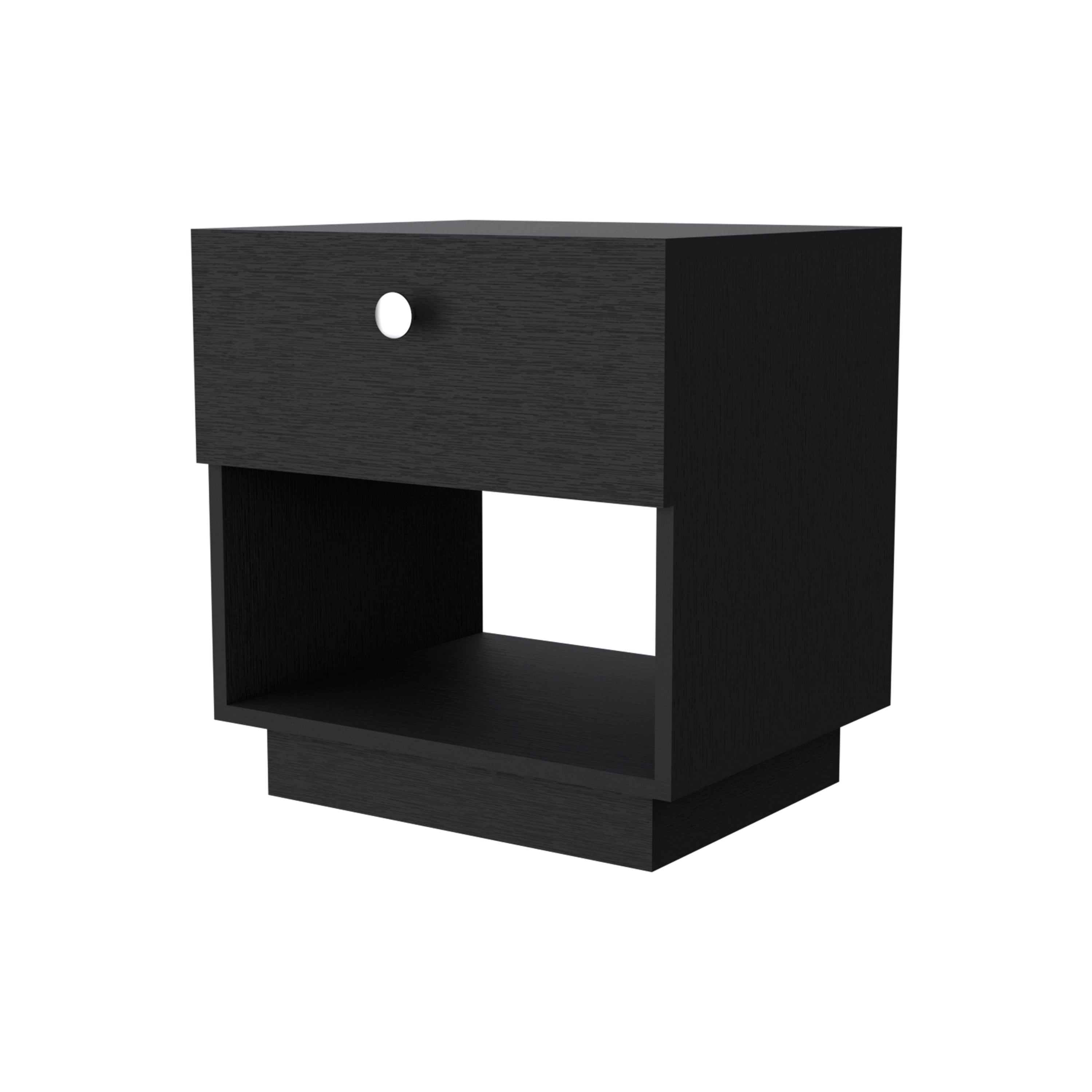 Juego de dormitorio de 2 piezas - Negro