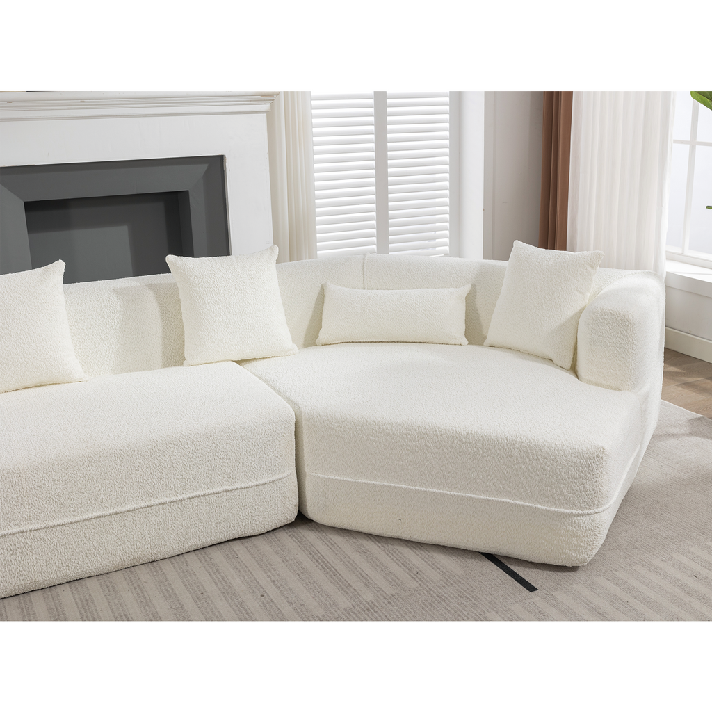 Sofá moderno de estilo minimalista para sala