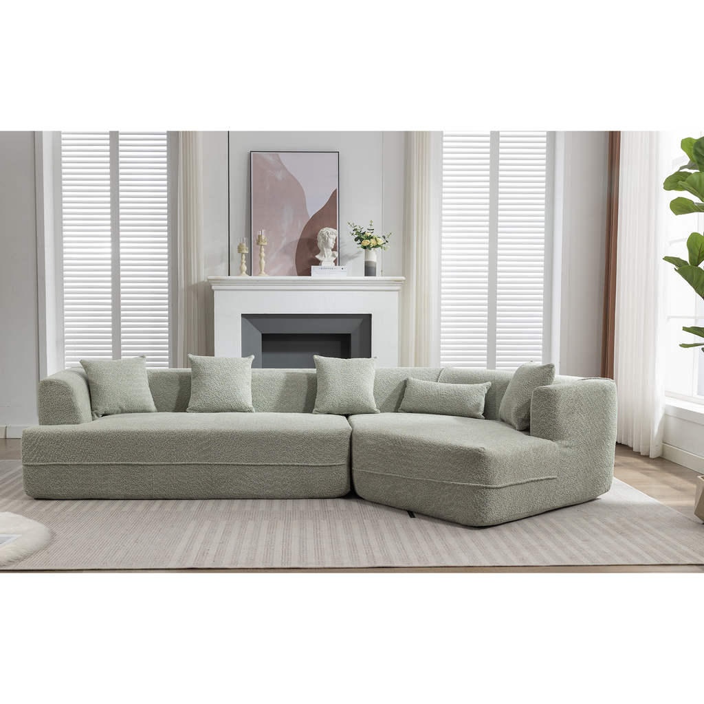 Sofá moderno de estilo minimalista para sala