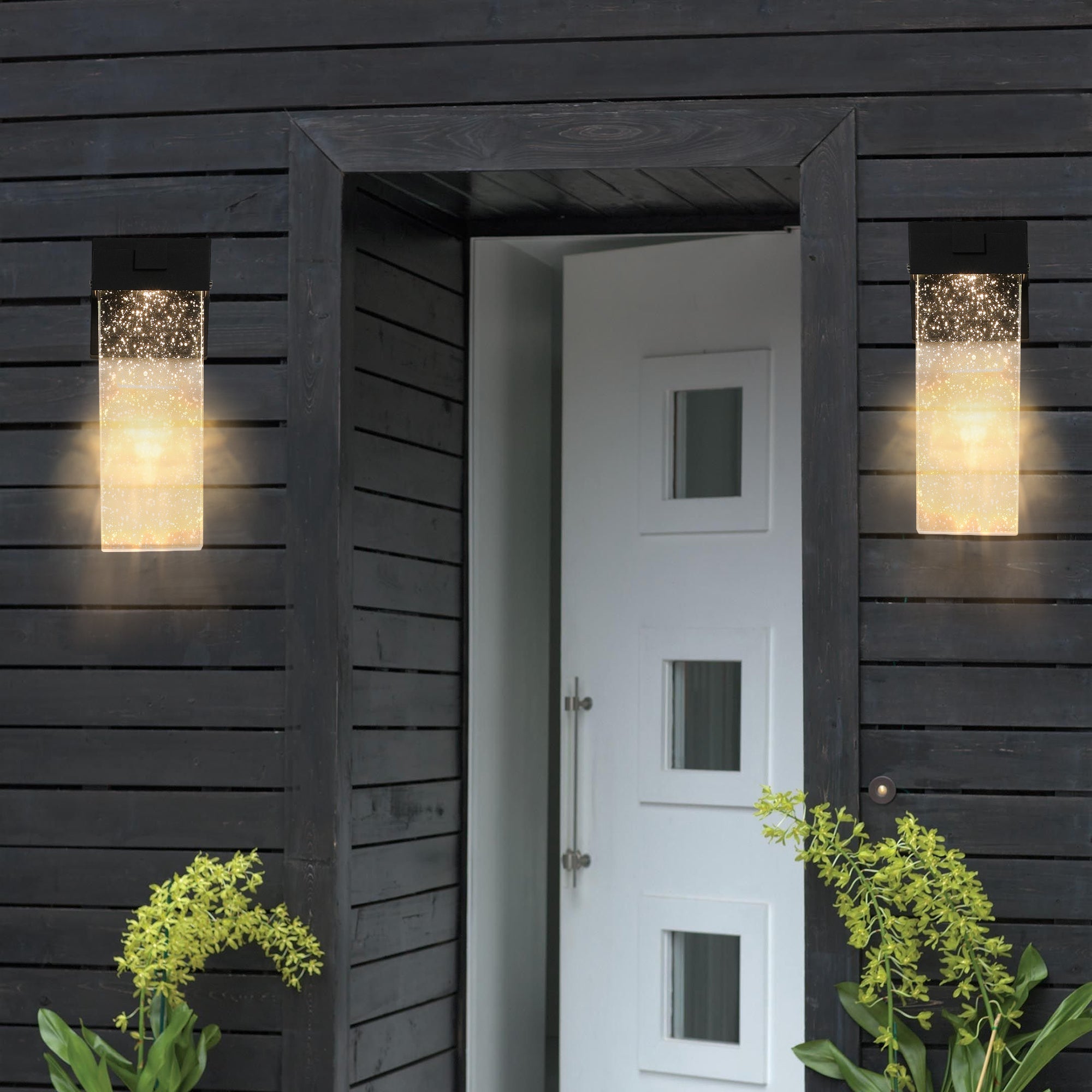 Lámpara LED de cristal para exteriores