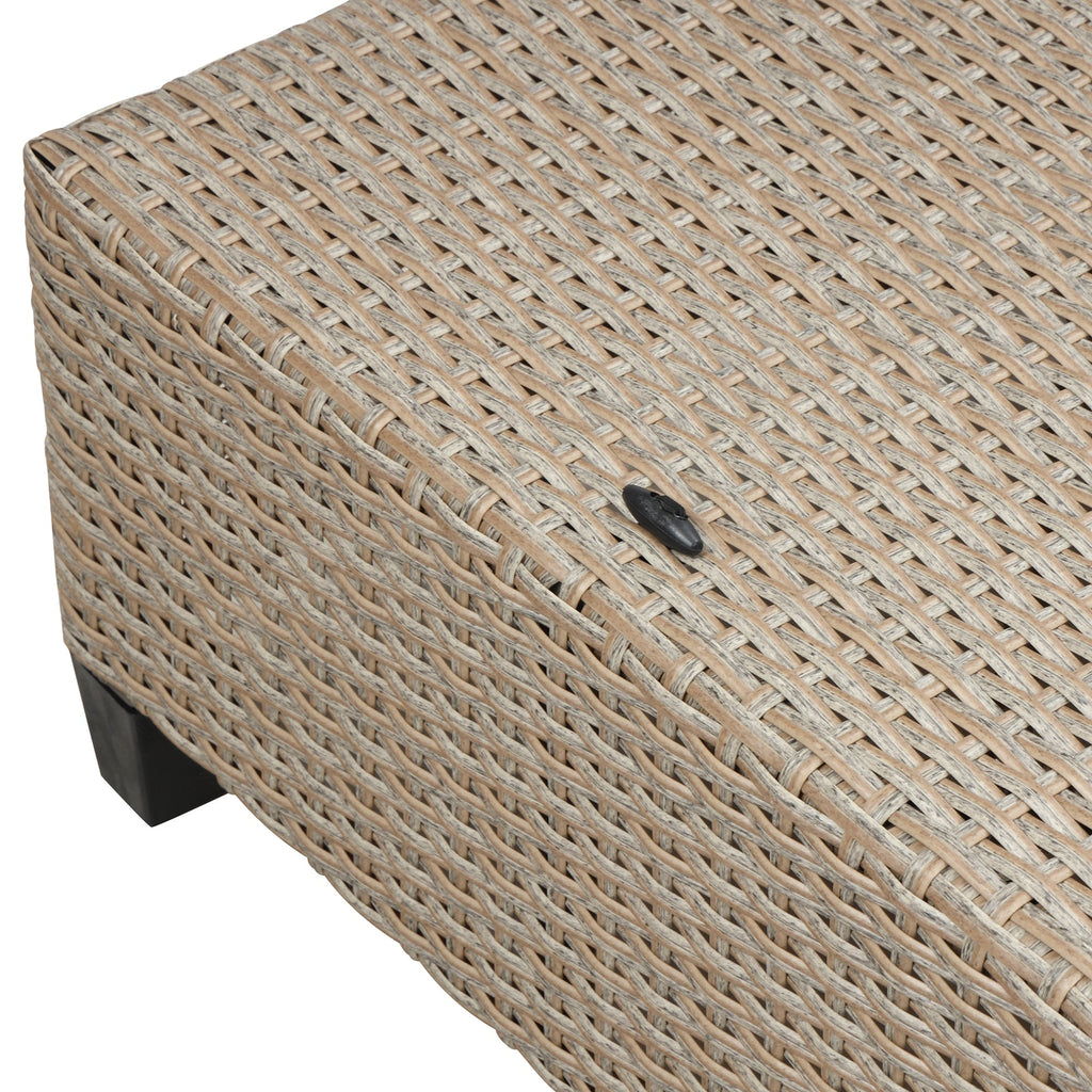 Sofá para patio de 4 piezas - Beige