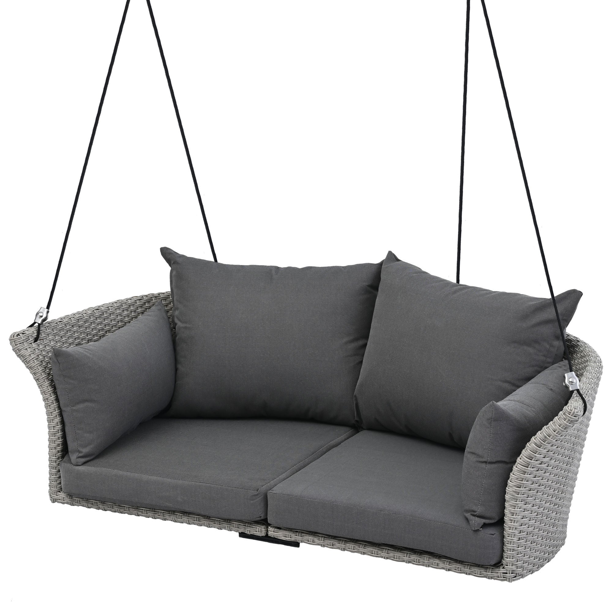 Asiento colgante para 2 personas - Gris