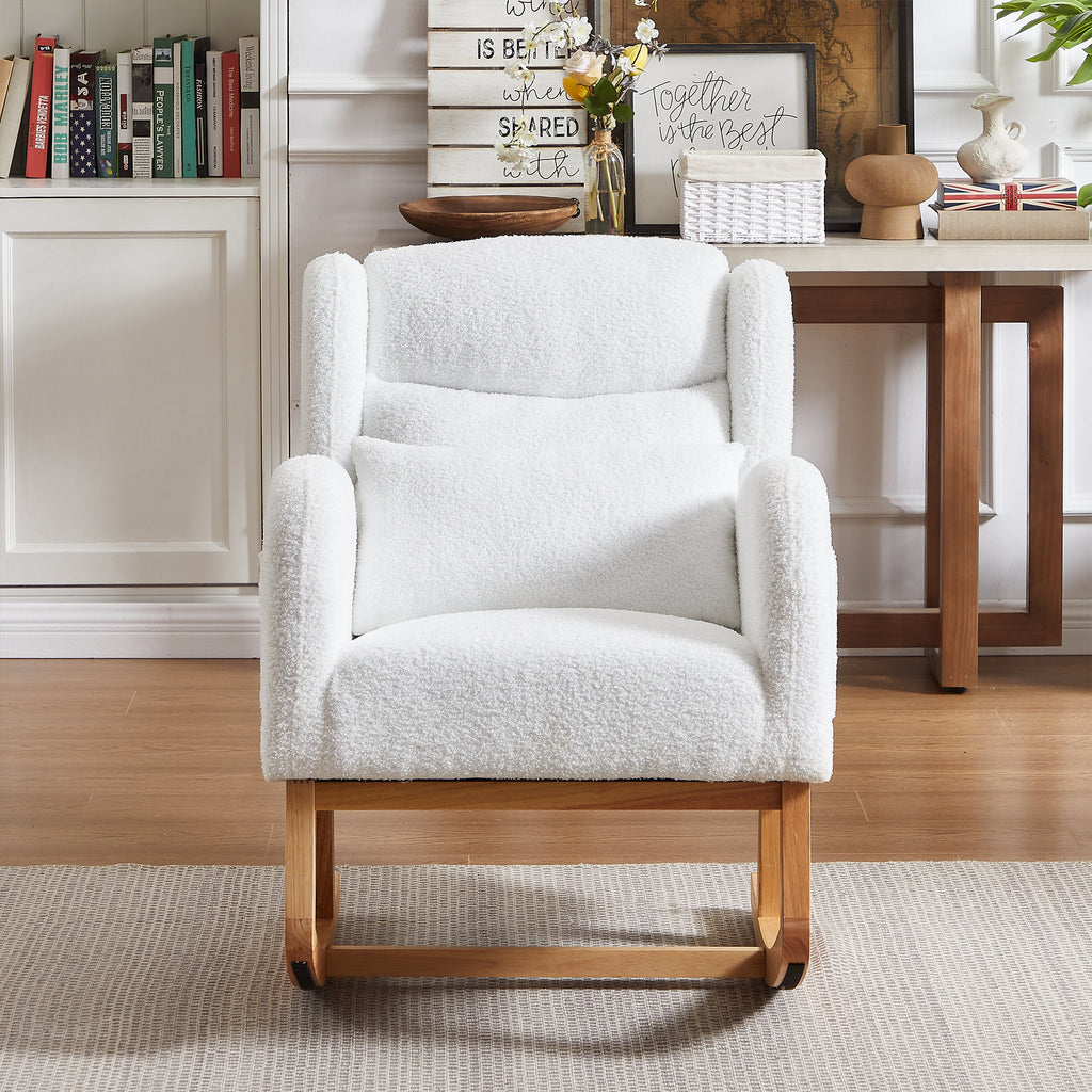 Mecedora moderna para Dormitorio - Blanco