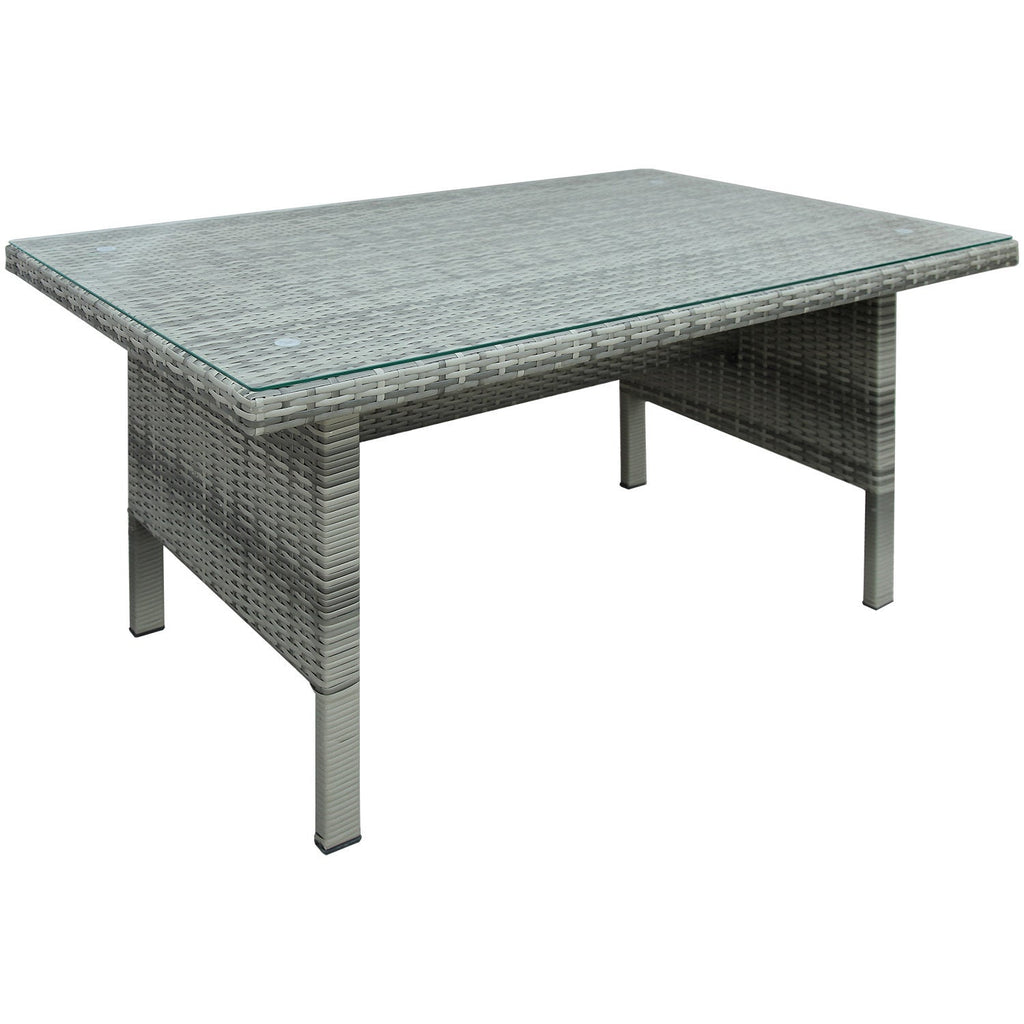 Juego de muebles de patio para exterior - Gris