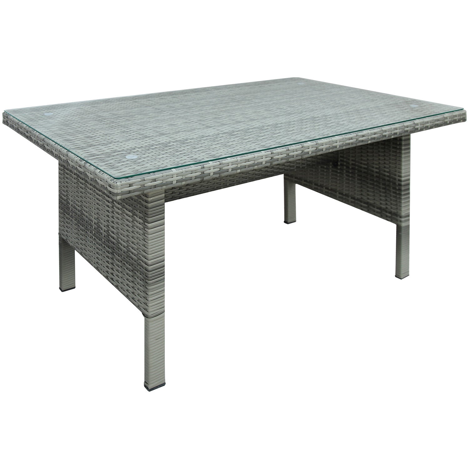 Juego de muebles de patio para exterior - Gris