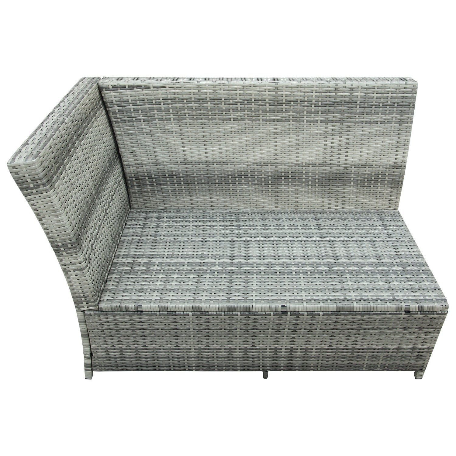 Juego de muebles de patio para exterior - Gris