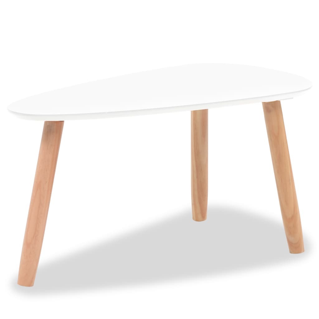 Juego de mesa de centro de 2 piezas - Blanco
