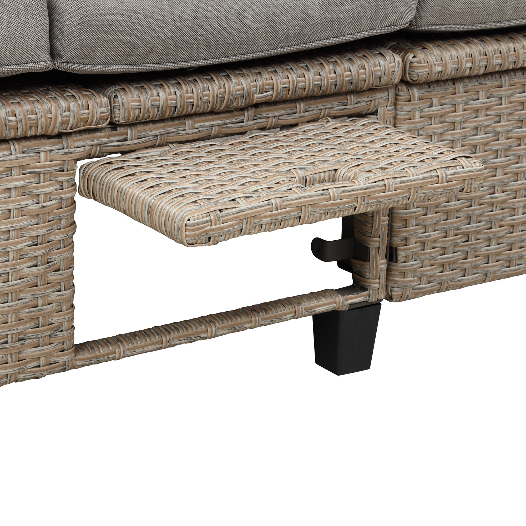 Sofá para patio de 4 piezas - Beige