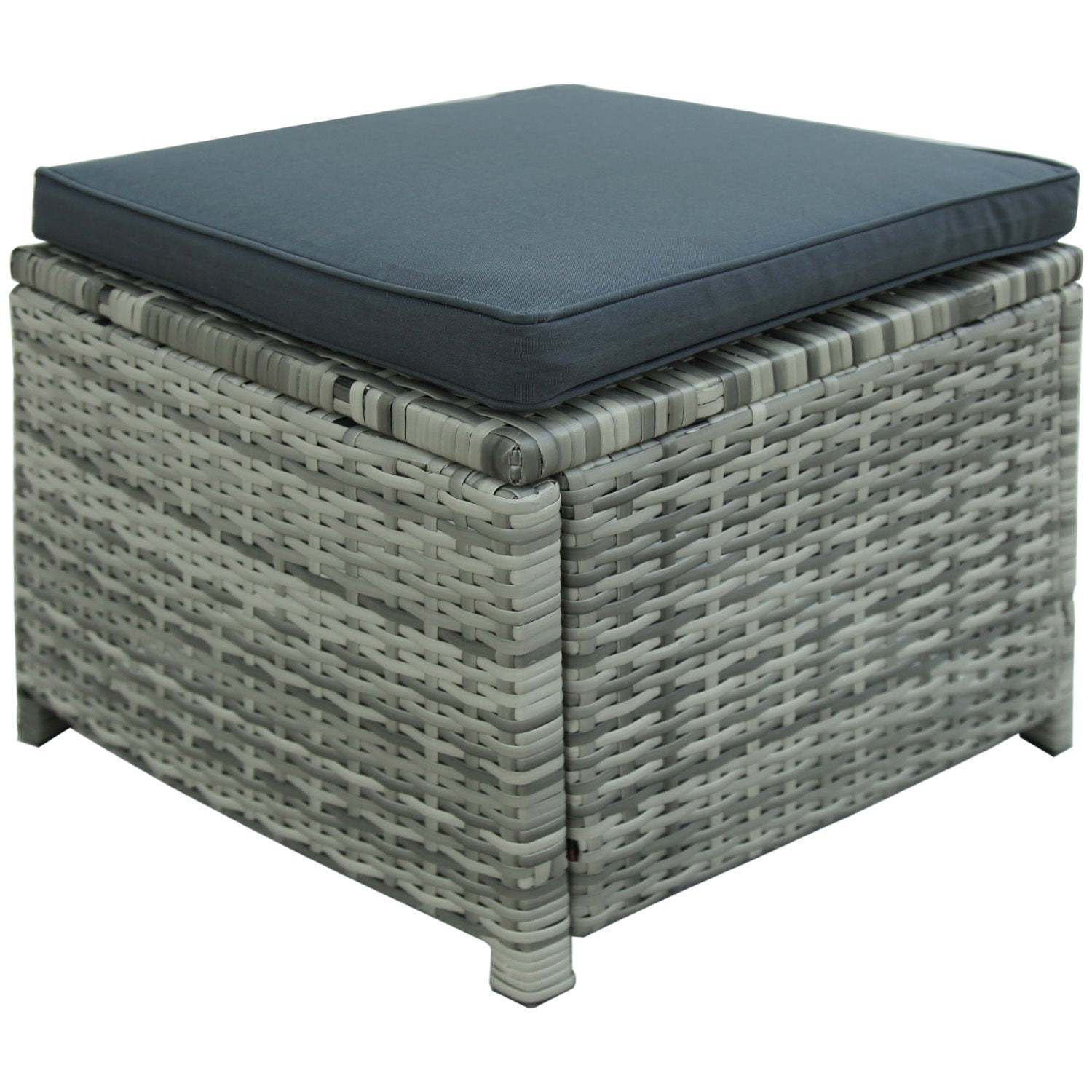 Juego de muebles de patio para exterior - Gris