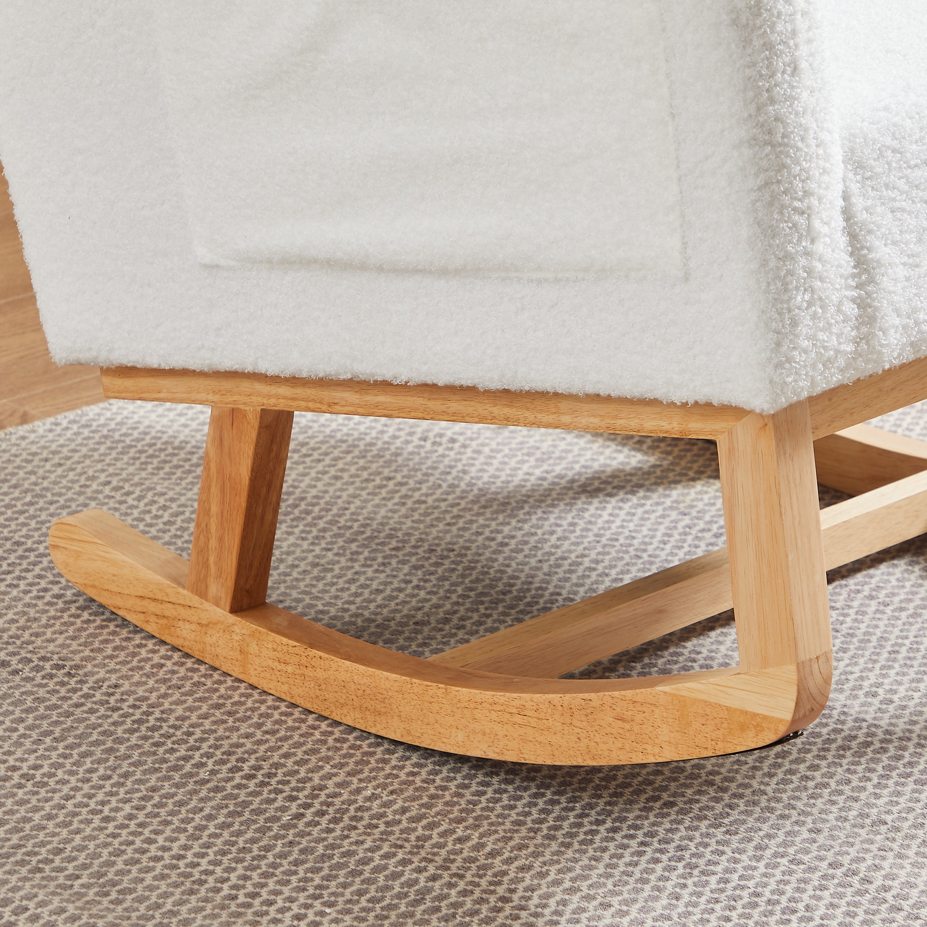 Mecedora moderna para Dormitorio - Blanco